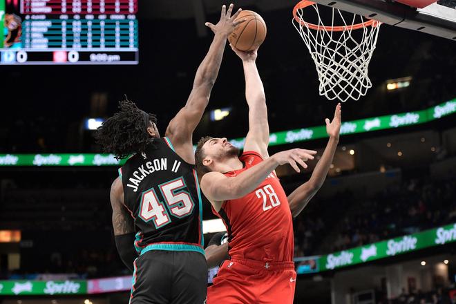 杜兰特创队史最老纪录 火箭擒灰熊结束连败 队内