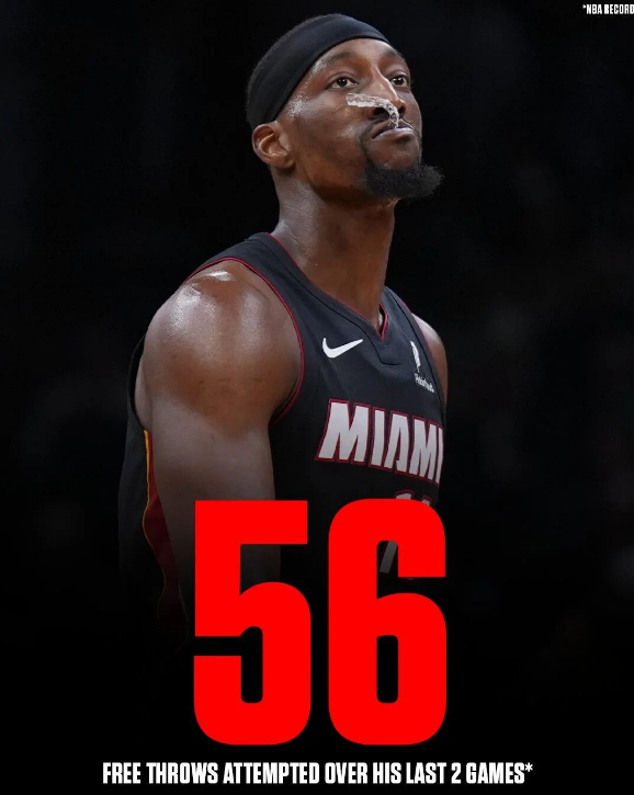 阿德巴约两战罚球创纪录 得分暴跌引争议